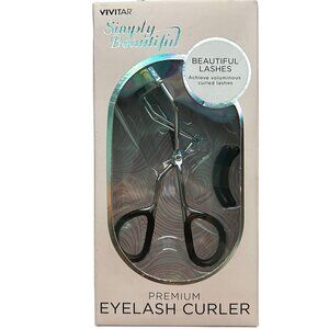 Vivitar Premium Eyelash Curler With Refill Pads NEW